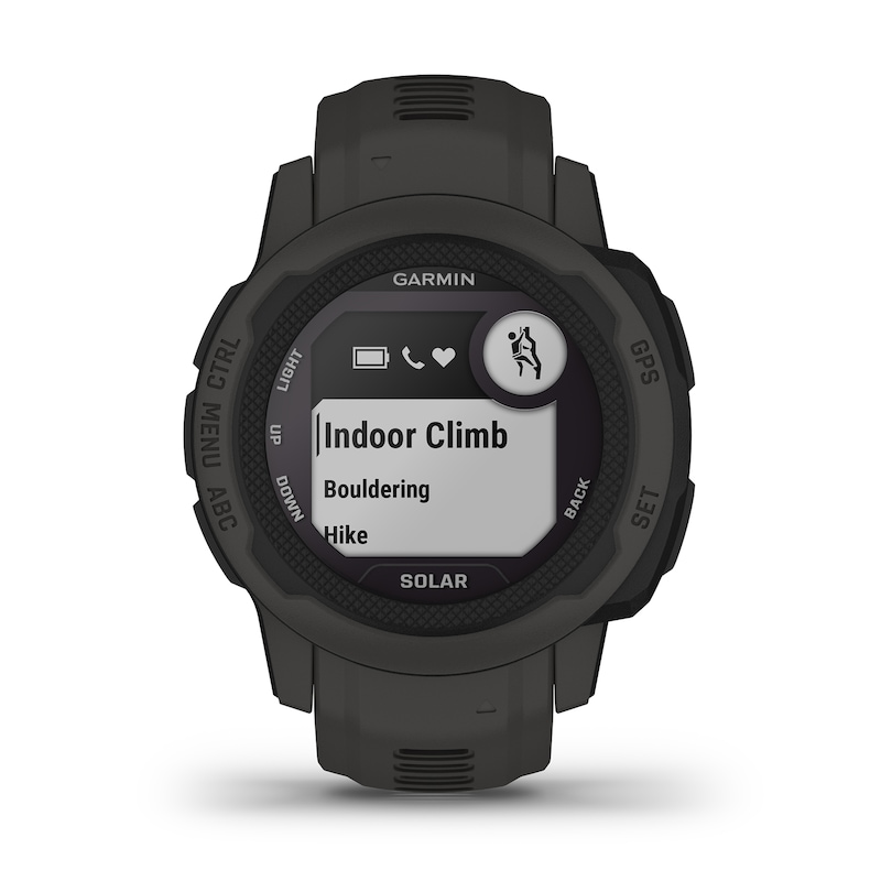 Main Image 3 of Garmin Instinct 2S Solar Graphite Black Smartwatch