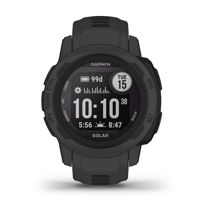 Main Image 4 of Garmin Instinct 2S Solar Graphite Black Smartwatch
