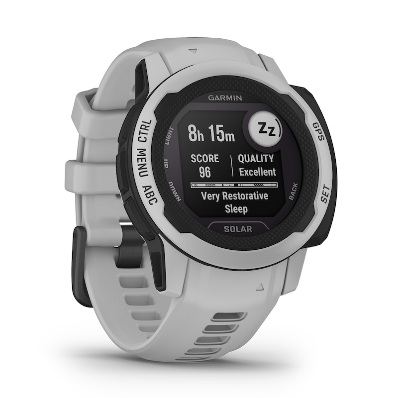 Main Image 3 of Garmin Instinct 2 Solar Edition Mist Grey Strap Smartwatch