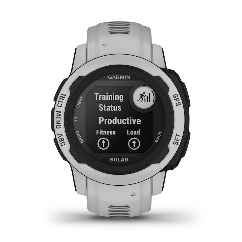 Main Image 4 of Garmin Instinct 2 Solar Edition Mist Grey Strap Smartwatch