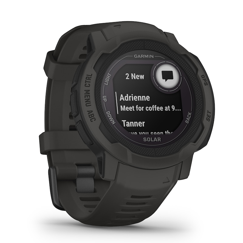 Main Image 1 of Garmin Instinct 2 Solar Graphite Black Smartwatch