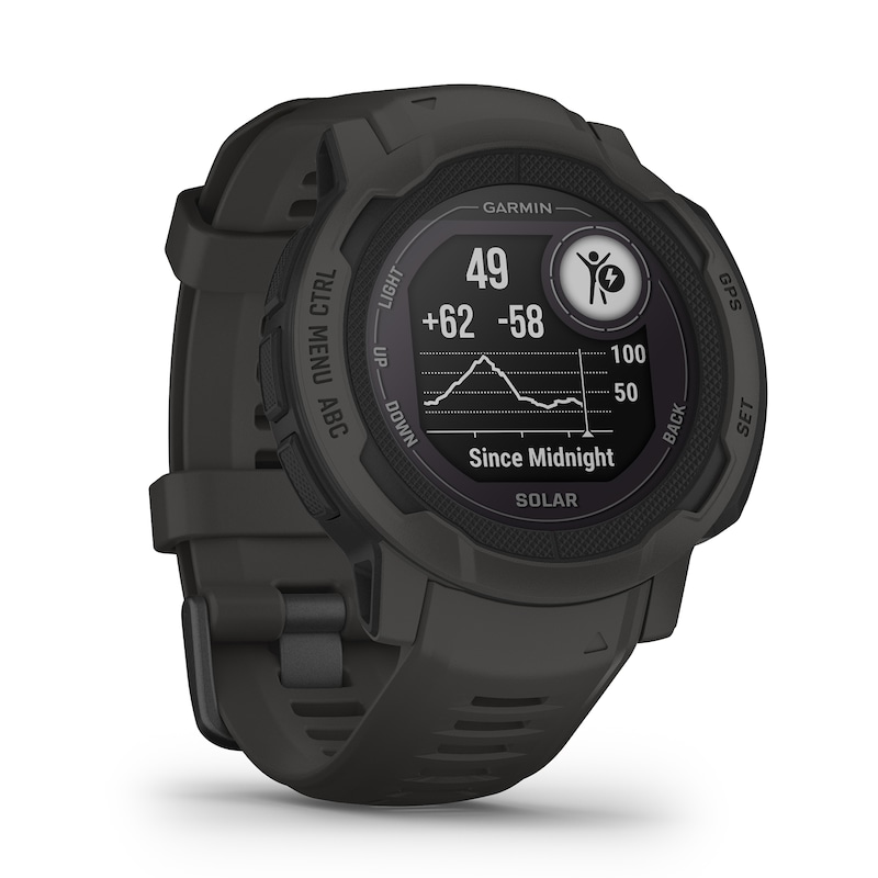 Main Image 3 of Garmin Instinct 2 Solar Graphite Black Smartwatch