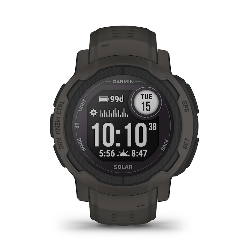 Main Image 6 of Garmin Instinct 2 Solar Graphite Black Smartwatch