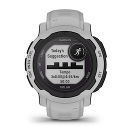 Garmin Instinct 2 Solar Edition Mist Grey Strap Smartwatch