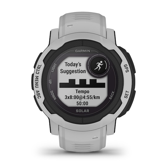 Garmin Instinct 2 Solar Edition Mist Grey Strap Smartwatch