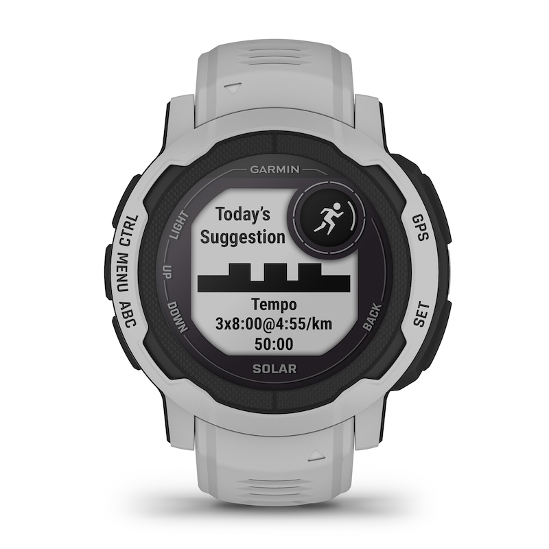 Main Image 1 of Garmin Instinct 2 Solar Edition Mist Grey Strap Smartwatch