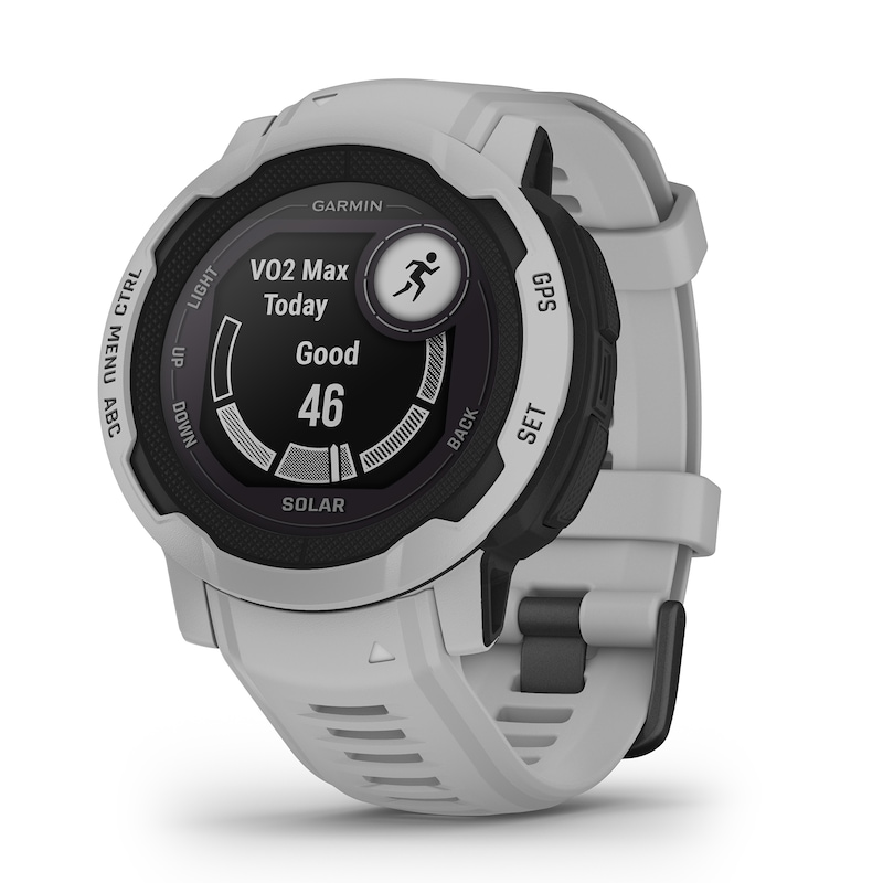 Main Image 5 of Garmin Instinct 2 Solar Edition Mist Grey Strap Smartwatch