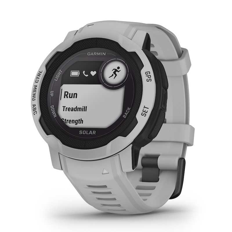 Main Image 6 of Garmin Instinct 2 Solar Edition Mist Grey Strap Smartwatch