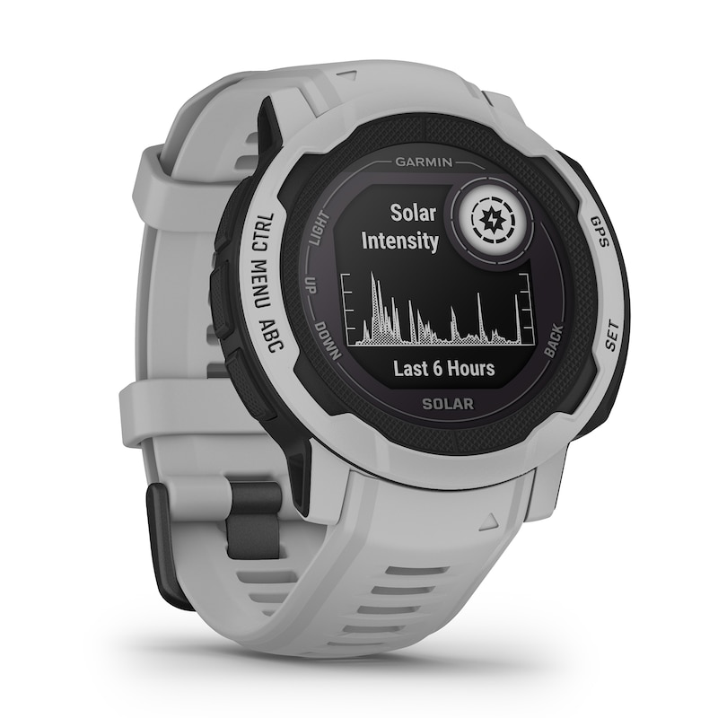 Main Image 8 of Garmin Instinct 2 Solar Edition Mist Grey Strap Smartwatch