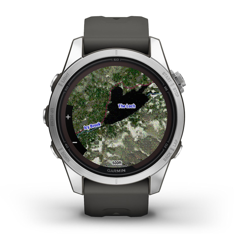 Main Image 3 of Garmin Fenix 7S Pro Solar 30mm Graphite Strap Smartwatch