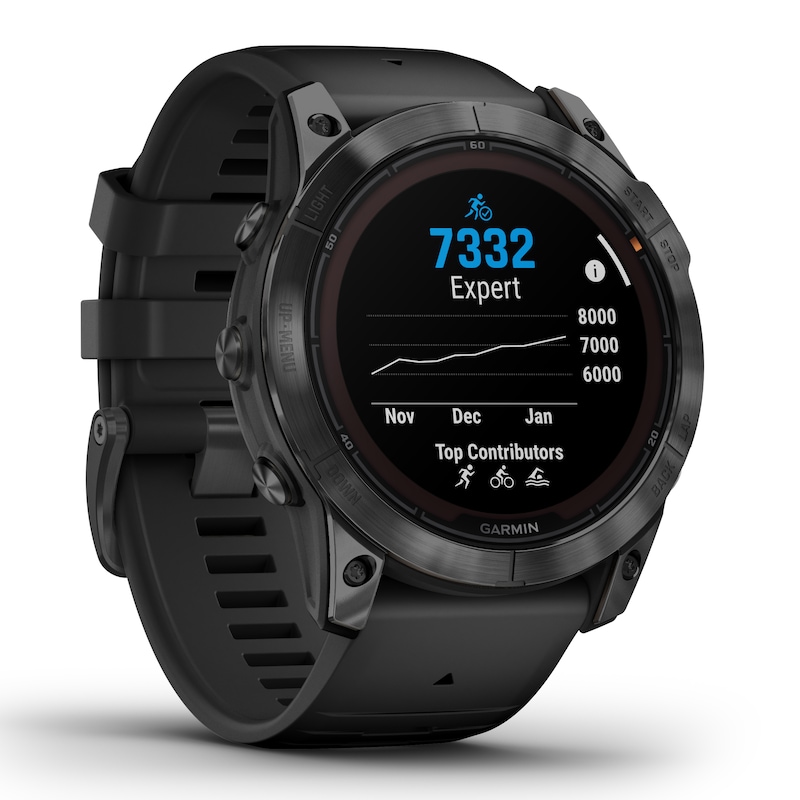 Main Image 4 of Garmin Fenix 7 Pro Solar 47mm Black Strap Smartwatch