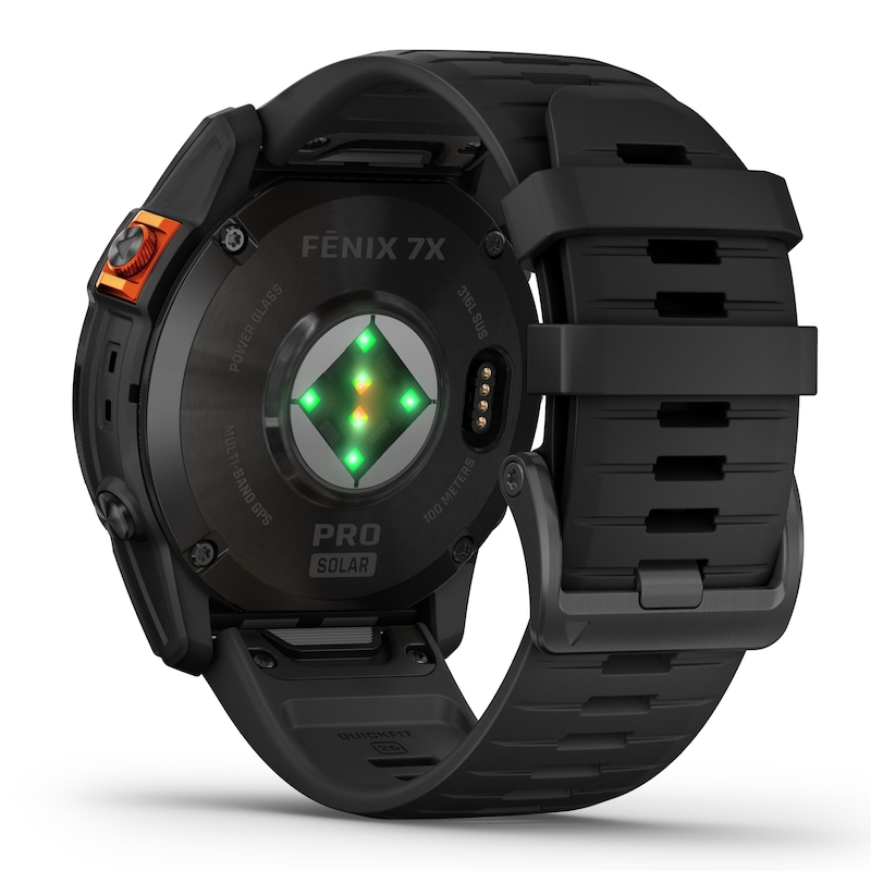Main Image 9 of Garmin Fenix 7 Pro Solar 47mm Black Strap Smartwatch