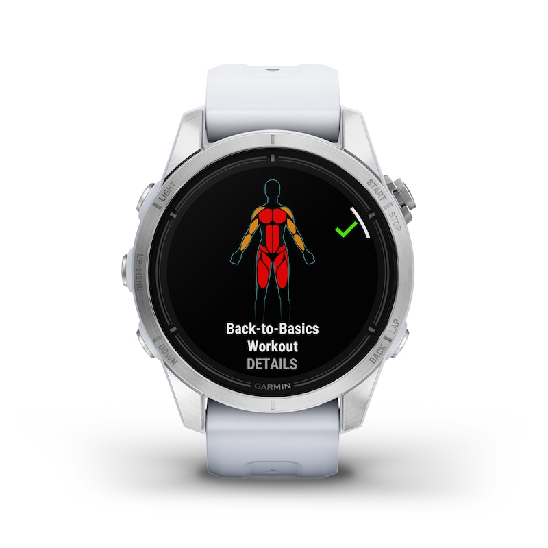 Main Image 7 of Garmin Epix Pro (Gen 2) Men's 42mm White Strap Smartwatch