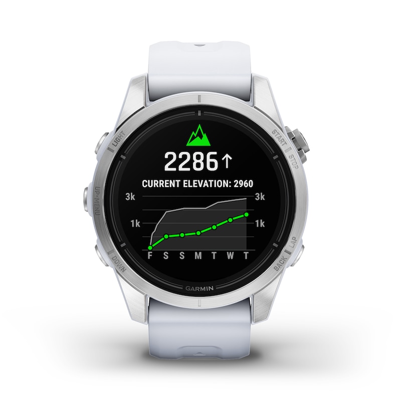 Main Image 9 of Garmin Epix Pro (Gen 2) Men's 42mm White Strap Smartwatch