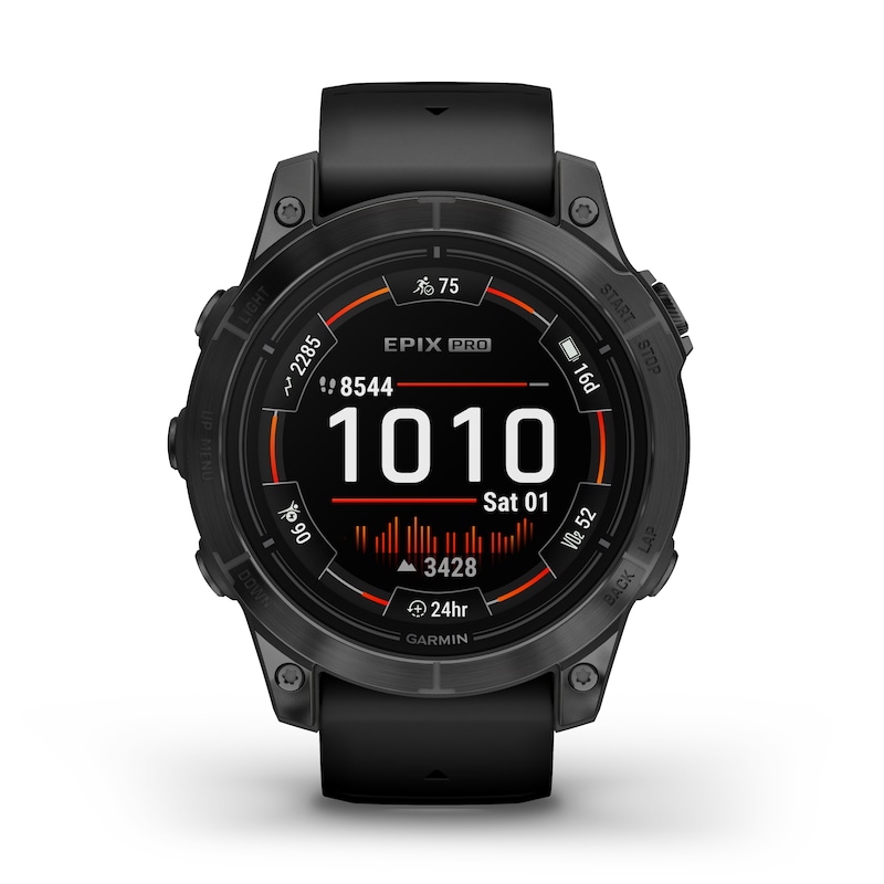 Garmin Epix Pro (Gen 2) Men's 47mm Black Strap Smartwatch