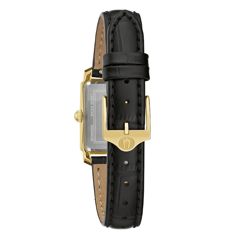 Main Image 3 of Bulova Classic Sutton Diamond Ladies' Leather Strap Watch