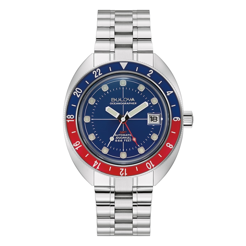 Bulova Archive Oceanographer GMT Men's Bracelet Watch