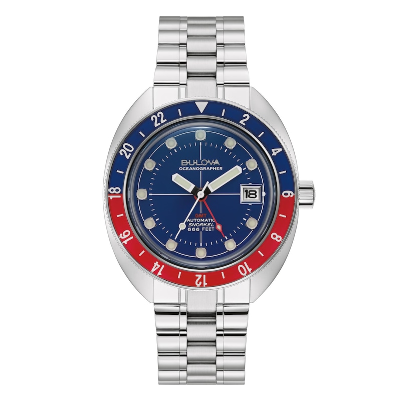 Main Image 1 of Bulova Archive Oceanographer GMT Men's Bracelet Watch