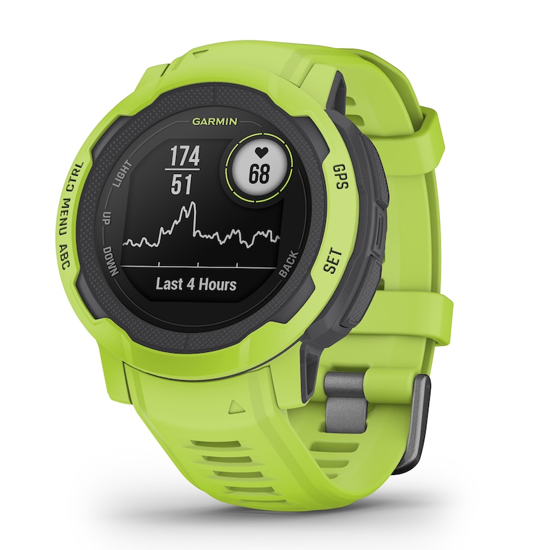 Garmin Instinct 2 Electric Lime Strap Smartwatch