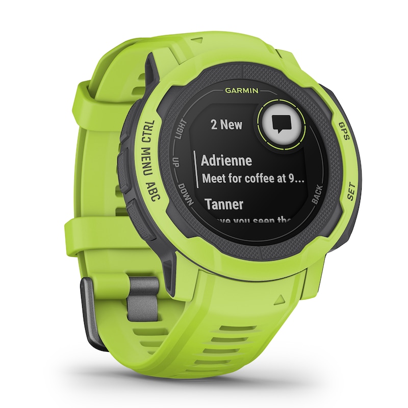 Garmin Instinct 2 Electric Lime Strap Smartwatch
