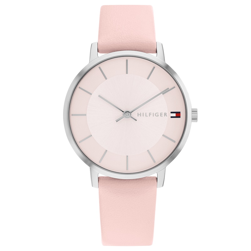 Main Image 1 of Tommy Hilfiger Ladies' Pink Leather Strap Watch