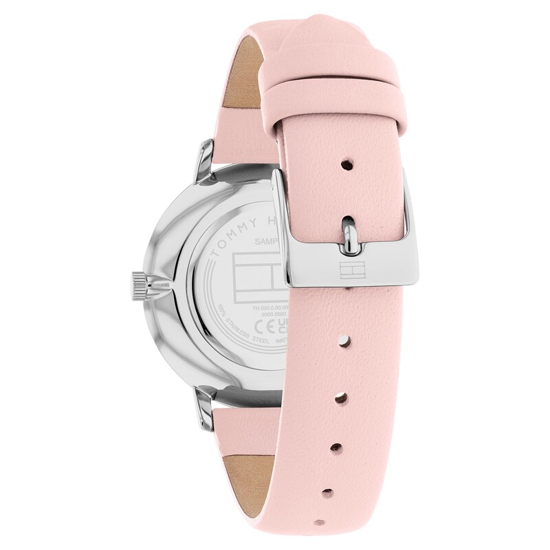 Main Image 2 of Tommy Hilfiger Ladies' Pink Leather Strap Watch
