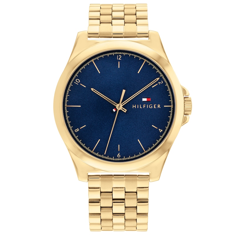 Tommy Hilfiger Men's Gold Tone IP Bracelet Watch