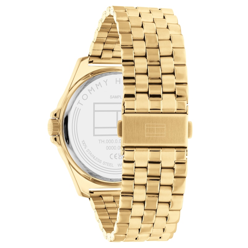 Tommy Hilfiger Men's Gold Tone IP Bracelet Watch