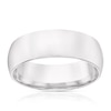 Thumbnail Image 1 of Sterling Silver 7mm Super Heavy Court Ring
