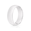 Thumbnail Image 2 of Sterling Silver 7mm Super Heavy Court Ring
