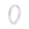 Thumbnail Image 2 of Sterling Silver 3mm Super Heavy Court Ring