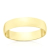 Thumbnail Image 1 of 18ct Yellow Gold 4mm Heavy D Shape Ring
