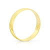Thumbnail Image 2 of 18ct Yellow Gold 4mm Heavy D Shape Ring