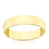 Thumbnail Image 0 of 18ct Yellow Gold 5mm Heavy D Shape Ring