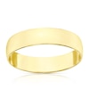 Thumbnail Image 1 of 18ct Yellow Gold 5mm Heavy D Shape Ring