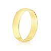 Thumbnail Image 2 of 18ct Yellow Gold 5mm Heavy D Shape Ring