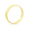 Thumbnail Image 2 of 18ct Yellow Gold 5mm Heavy D Shape Ring