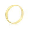 Thumbnail Image 3 of 18ct Yellow Gold 5mm Heavy D Shape Ring