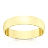 Thumbnail Image 1 of 9ct Yellow Gold 4mm Heavy D Shape Ring