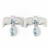 Thumbnail Image 0 of Harry Potter Sterling Silver Blue Crystal Diadem Stud Earrings
