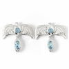 Thumbnail Image 1 of Harry Potter Sterling Silver Blue Crystal Diadem Stud Earrings