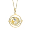Thumbnail Image 1 of Harry Potter Gold Plated Silver Crystal Time Turner Pendant