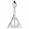 Thumbnail Image 1 of Harry Potter Sterling Silver Crystal Deathly Hallows Slider Charm