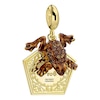 Thumbnail Image 1 of Harry Potter Gold Plated Sterling Silver Crystal Chocolate Frog Slider Charm