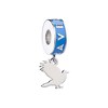 Thumbnail Image 1 of Harry Potter Sterling Silver Blue Enamel Ravenclaw Slider Charm