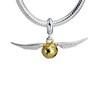Thumbnail Image 2 of Harry Potter Sterling Silver & Gold Plated Golden Snitch Charm