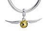 Thumbnail Image 1 of Harry Potter Sterling Silver & Gold Plated Golden Snitch Charm