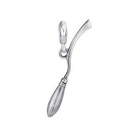 Harry Potter Sterling Silver Nimbus 2000 Broomstick Slider Charm