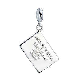 Harry Potter Sterling Silver Acceptance Letter Slider Charm