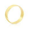 Thumbnail Image 3 of 9ct Yellow Gold 6mm Heavy D Shape Ring